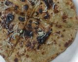 A picture of step 4 of Cheese paratha.