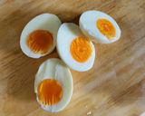 รูปขั้นตอนการทำที่ 1 ของ สลัดแรดิชไข่ต้ม Radish-Boiled Egg Salad