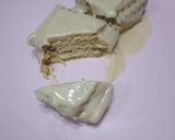 Foto del paso 4 de la receta: Postre de galletas de vainilla con limón 💚
