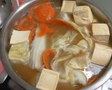 白菜豆腐味增湯的食譜步驟3照片
