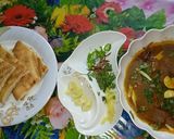 A picture of step 10 of Chicken nehari.
