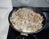 Foto del paso 4 de la receta: Berenjenas rellenas de carne con bechamel