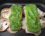 Foto del paso 4 de la receta: Salmón gratinado con pesto