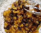 A picture of step 7 of Eggless Rumless Wheat flour plum cake.