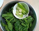 橄欖油蒜蓉芥蘭的食譜步驟1照片