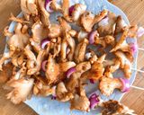 Hình bước làm 3 của món 🌱 BBQ Chay - Nấm Bào Ngư Nướng Tương Hồi (Vegan)