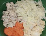 Foto langkah ke 1 dari resep Bekal sekolah : capcay kuah merah.
