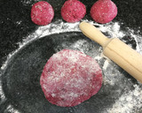 Foto del paso 4 de la receta: Pan pita de remolacha- vegano