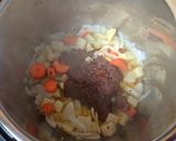 A picture of step 9 of Chicken Curry Stew Instant Pot IP.