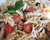 Sült húsos tésztasaláta recept fázis 4 fotója