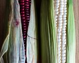 A picture of step 1 of Smoked Sambal Hijau Corn.