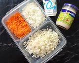รูปขั้นตอนการทำที่ 1 ของ "โคลสลอว์" Coleslaw แบบง่ายๆ วัตถุดิบแค่ 5 อย่าง 🥕🧅😋