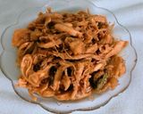 Foto langkah ke 4 dari resep Ayam suwir kecap.