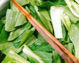 Hình bước làm 1 của món Bao tử cá xào cải thìa