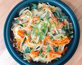 Hình bước làm 7 của món Cá Tuyết Hấp (Chưng) Bún Tàu & Lá Tỏi Gấu