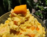 A picture of step 4 of Mango Shrikhand.