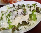 Hình bước làm 2 của món Mỳ ý và salad 🥗