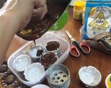 Foto langkah ke 5 dari resep Bolu Kukus Coklat No Mixer Eggless.
