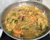 A picture of step 5 of Mutton Pepper Masala.