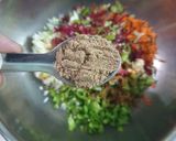 A picture of step 4 of Mix Veg. Chessy Paratha.