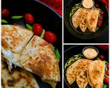 A picture of step 6 of Chicken Quesadillas.
