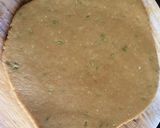 A picture of step 4 of Jaggery mathi.