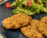 A picture of step 3 of Baked Falafel.