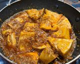 A picture of step 8 of Kathal ka Achar (Punjabi Jackfruit Pickle).