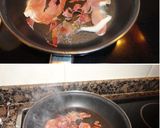 Foto del paso 2 de la receta Ensalada tibia de escarola y lentejas con jamón