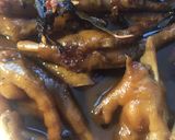 A picture of step 3 of Easy beer chicken feet.