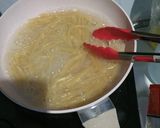 Foto langkah ke 1 dari resep Spaghetti Bakar (Baked Creamy Spaghetti).
