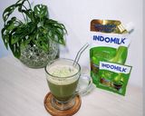 Foto langkah ke 5 dari resep Dirty Matcha Latte.