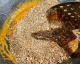 A picture of step 6 of Oats dry fruit panjeeri.