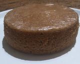 A picture of step 6 of Parle biscuit cake.