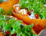 Gambar langkah 9 resipi "Poket AjaibTuna Hot".
