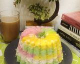 Foto langkah ke 6 dari resep Bolu Pelangi Putih Telur.