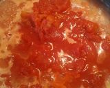 A picture of step 4 of Macaroni and Tomatoes batch 88.