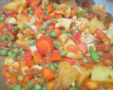 A picture of step 4 of Mix vegetables.