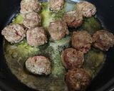 A picture of step 4 of Beer Meatballs 🍺.