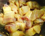 Hình bước làm 2 của món Chả cá Lã Vọng