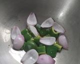 A picture of step 2 of Capsicum 🫑 Mushroom 🍄.