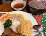 A picture of step 3 of Vietnamese Broken Rice with Grilled Pork Belly.