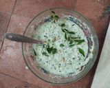 A picture of step 4 of Dry coconut dosa chutney.