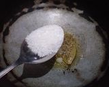 A picture of step 2 of Spicy Channa chaat.
