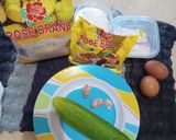 Foto langkah ke 1 dari resep Sup Timun Telur.