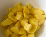 A picture of step 1 of [Easy] Tomato based potato and minced pork stew (Patate al ragù).