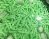 Foto langkah ke 4 dari resep Es Cendol Tepung Beras Praktis.