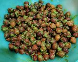 A picture of step 1 of Black chickpeas Salad (Kala chana salad).