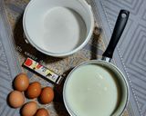 Une image de l'étape 1 de Crème brûlée au air fryer 🍮.
