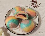 Foto langkah ke 16 dari resep Bakpao Unicorn Isi Kacang Merah (No Mixer).